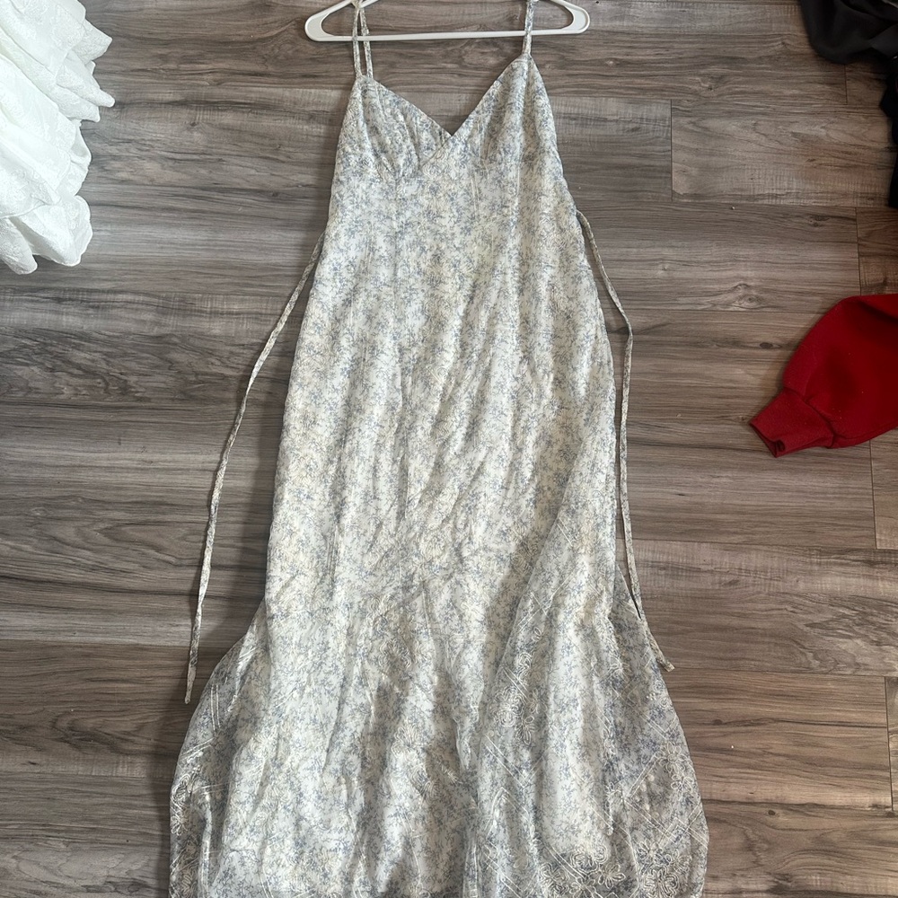 Grey bandit Floral Maxi Dress